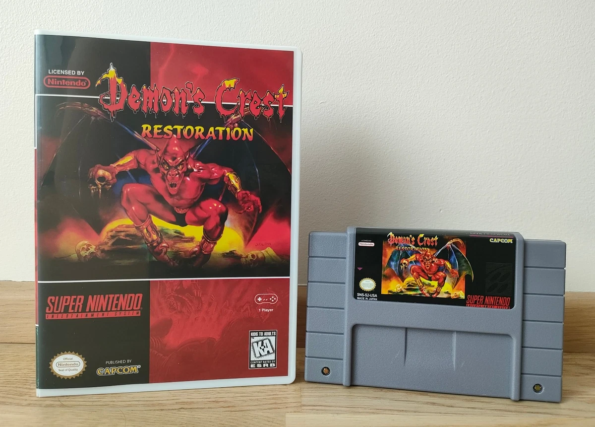 Demon's Crest (SNES): as aventuras da gárgula de fogo em busca de suas