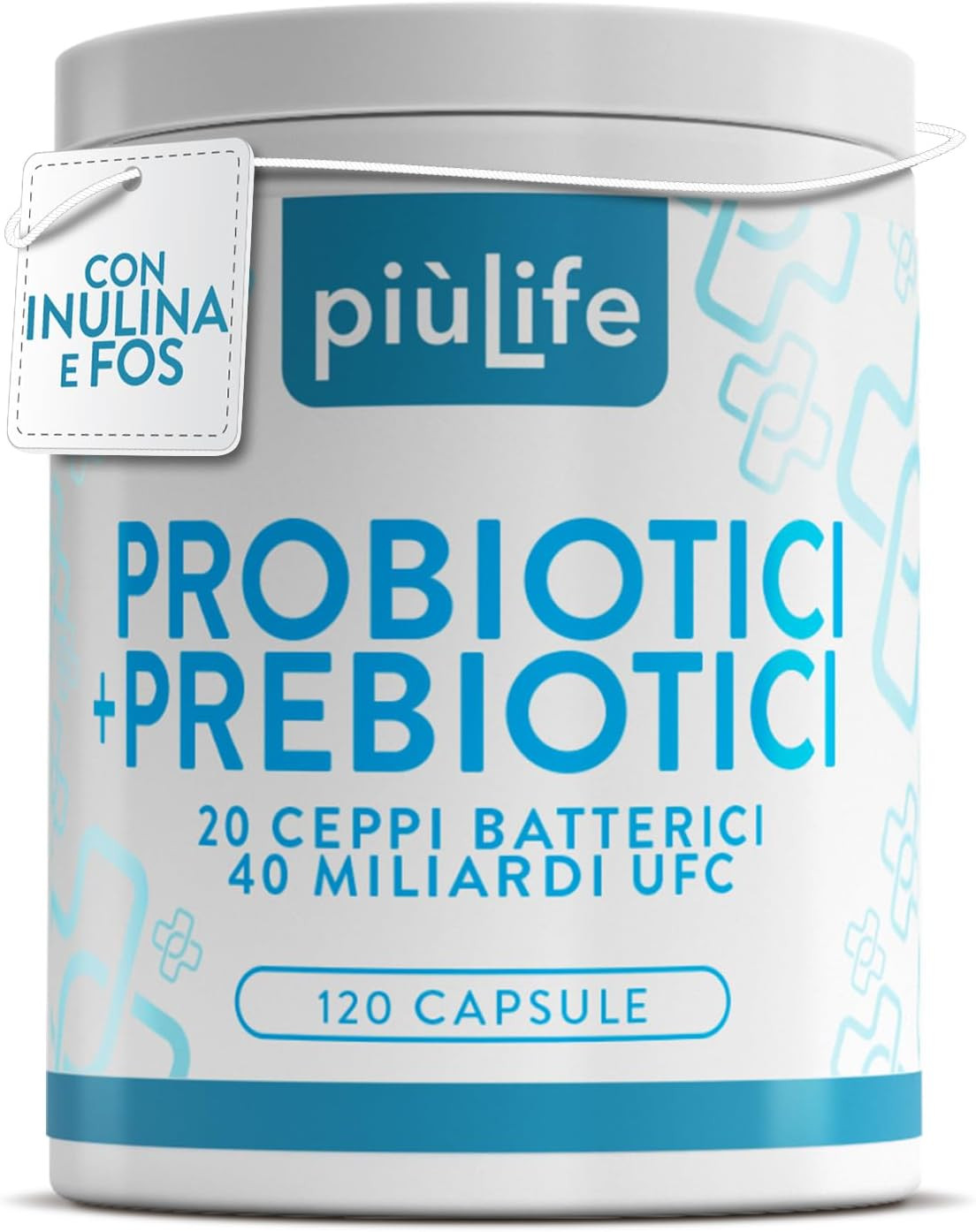 Probiotici Performance Piùlife - 40 Miliardi UFC - 20 Ceppi Batterici