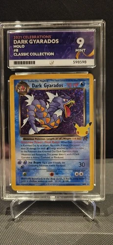 Dark Gyarados 8/82 Celebrations Classic Collection Ace 9 Mint Pokemon Card