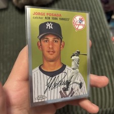 2023 Topps Chrome Platinum Anniversary Jorge Posada #373 New York Yankees (X)