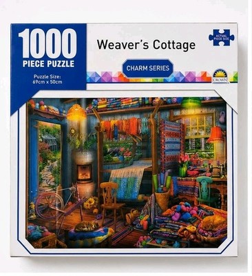 Weaver's Cottage 1000 Pieces Puzzle