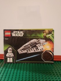 LEGO Star Wars 75007 Republic Cruiser 100% Complete with Instruction manual 