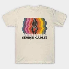 George Carlin Retro Fade T-Shirt, T-Shirts 2025 Size S-5XL