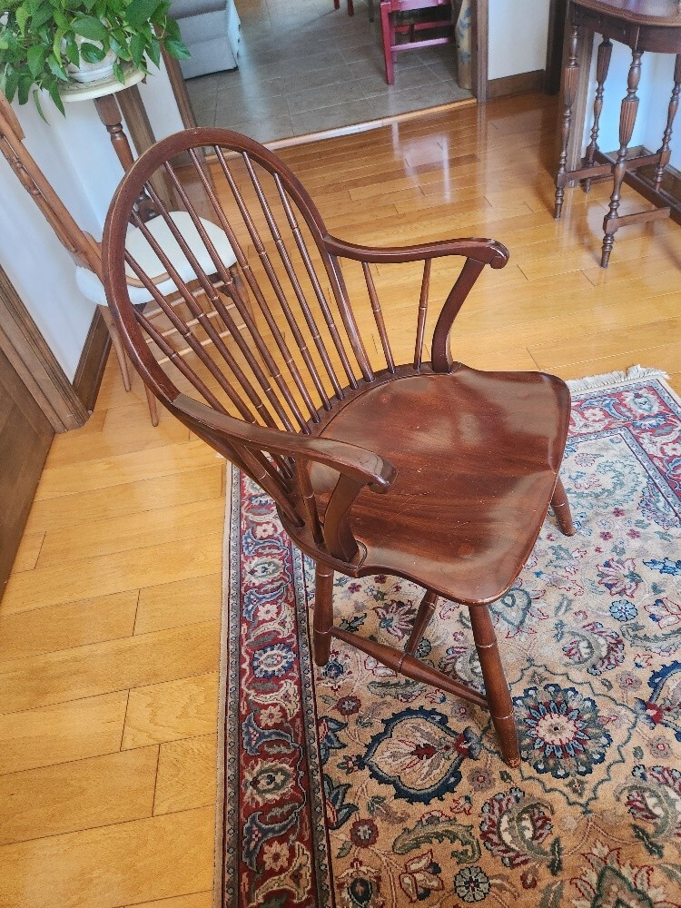 FREDERICK DUCKLOE Windsor Armchair eBay