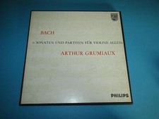 Grumiaux / Bach: 6 Sonaten & Partiten (NL 1970, Philips 835 198/200 AY) 3 LP-Box