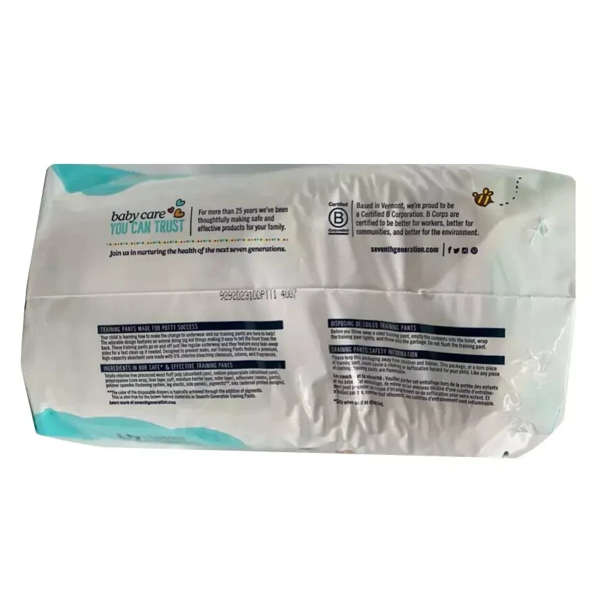 Pantalones de entrenamiento transparentes y libres de séptima generación talla 3T-4T - 22 ct Foto 3 de 3