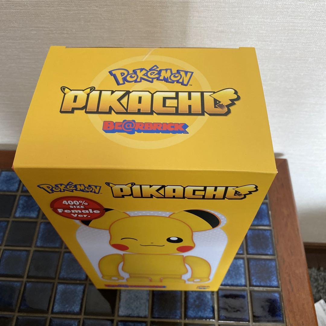 Medicom Toy BE@RBRICK Pikachu Female Ver. 400% Bearbrick