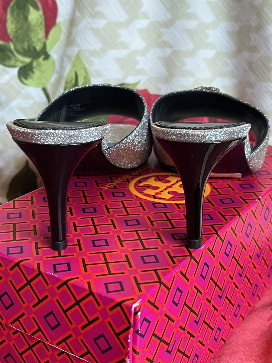 ラメサンダル送料関税込★Tory Burch★ELEANOR PAVE MULE SANDAL Eleanor Pavé Mule Sandal, Coral | Tory Burch UAE