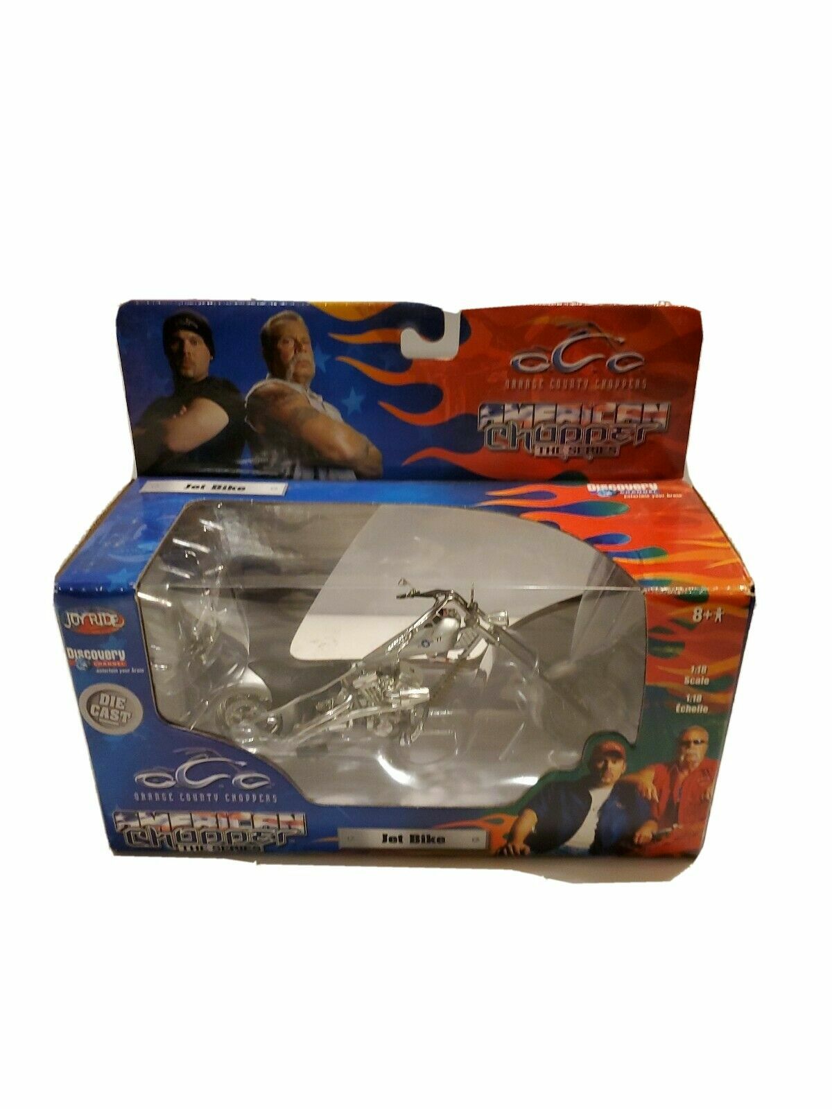 Collectible Ltd Ed Orange County Choppers Jet Bike 118 Scale Die Cast