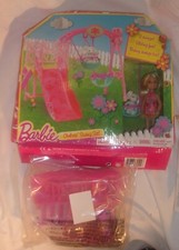 MATTEL BARBIE CHELSEA SWINGSET OPENED BOX NEVER USED