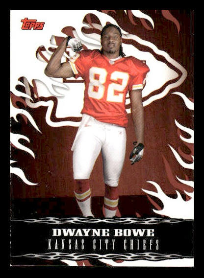 2007 Topps #7 Dwayne Bowe Rookie Red Hot Rookies Kansas City Chiefs