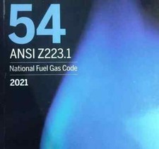 NFPA 54 ANSI Z223.1 National Fuel Gas Code 20...