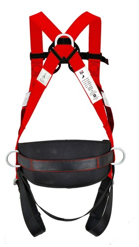 Auffanggurt Klettergurt XXXL inkl. Halteseil 1,6m Fallschutz Absturzsicherung - Picture 3 of 4