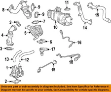 GM OEM 17-25 Sierra 2500 HD Emission Components-Exh Temp Sensor 12683487