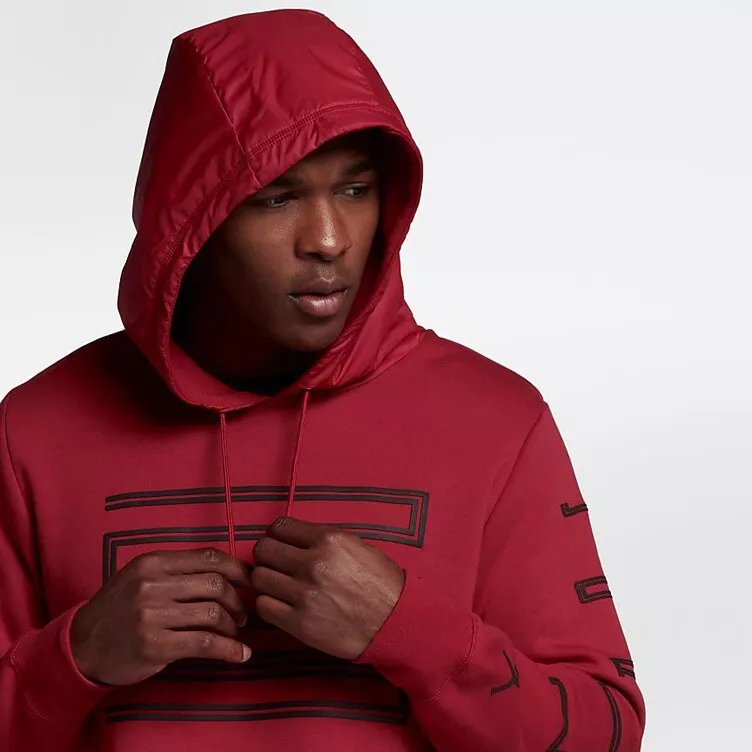 Air Jordan 11 XI Retro Large WinLike 96 Cherry Gym Red Hoodie Sweatshirt Jacket