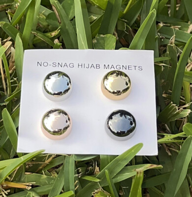 8 stuks sterke multifunctionele magnetische pinnen - No-Snag Pinless Broche Kleine Magnetische Sjaal Sluiting voor Vrouwen Hijabs & Sjaals