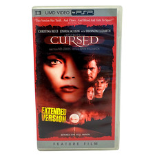 Cursed UMD PSP UMD Video Horror Good Condition  