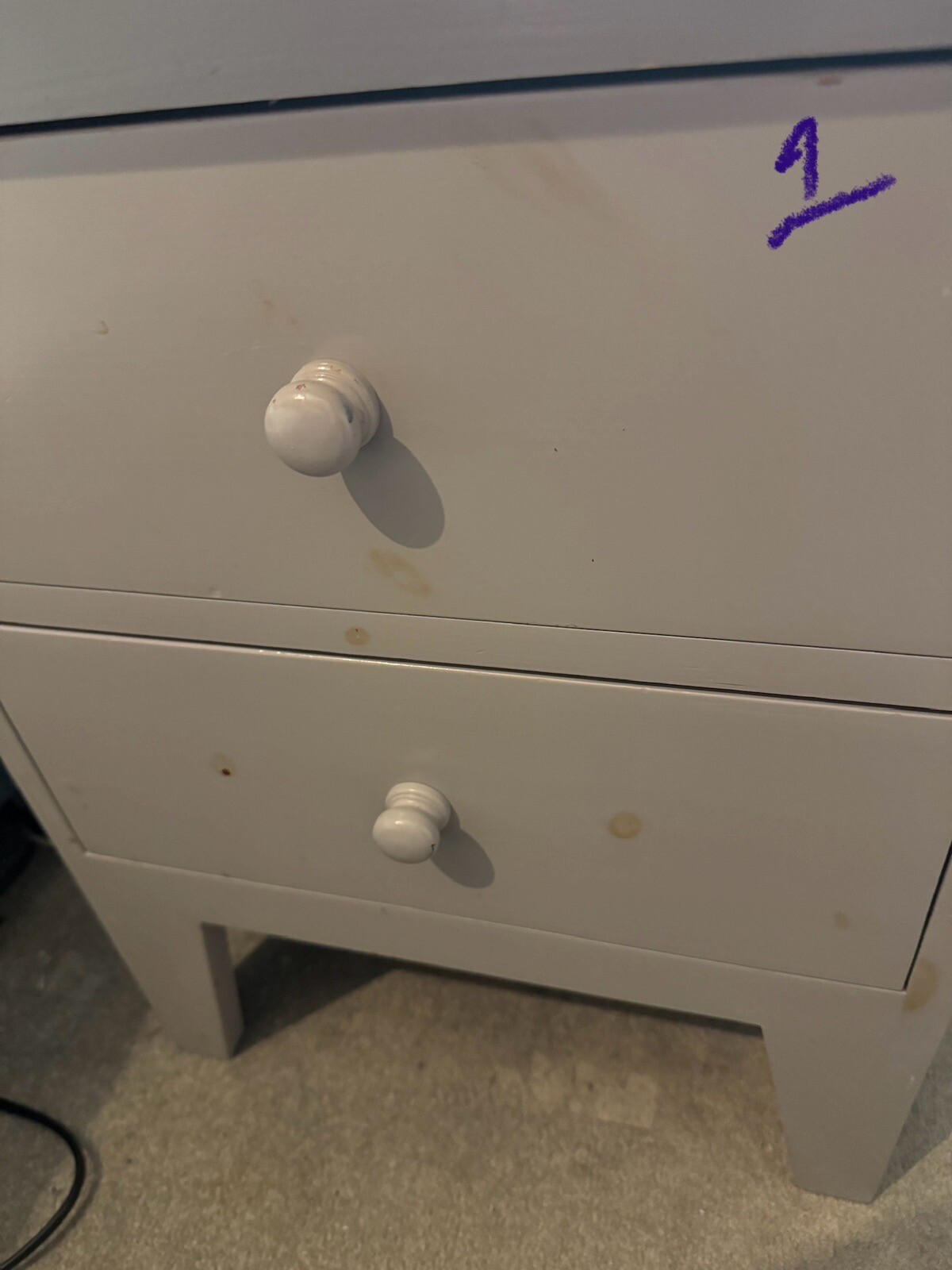 Pair of Warren Evans Shaker Style Bedside eBay