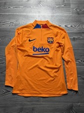 FC Barcelona orange training technical Soccer tracksuit 2022