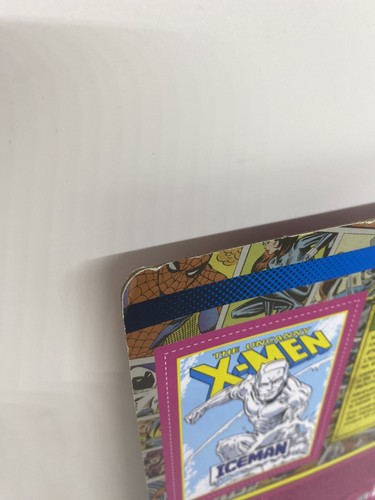 The Uncanny X-men Iceman Action Figure Marvel Legends Kenner Hasbro Card New - Picture 5 of 5