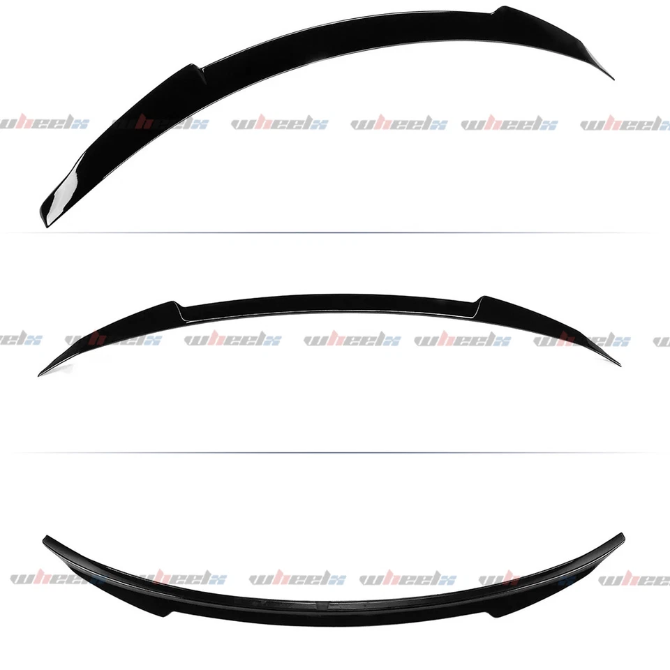 For 2015-2020 Acura TLX V-Style Sedan Gloss Black Rear Trunk Lid Spoiler Wing US - Image 2 of 4