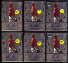AARON ALTHERR - Philadelphia Phillies - 2011 Leaf Draft Certified AUTOGRAPH RC