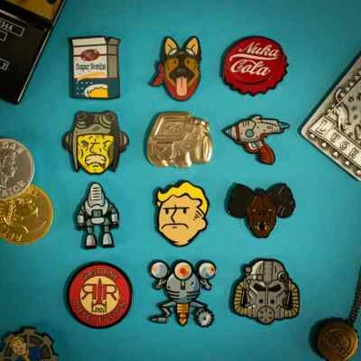 Fallout Mystery Pins Bethesda Series Rare and Limited Edition Official Merch