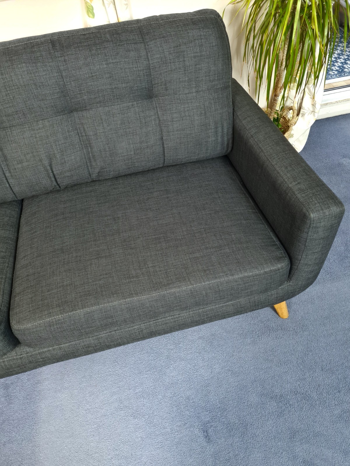 John Lewis Barbican Grand 4 Seater Sofa in Charcoal RRP £1899 *LOCAL