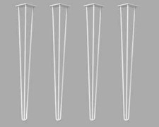 102cm/40" Premium Hairpin Legs – Set Of 2 or 4 - Multiple Colours - UK Made