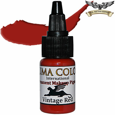Puma Color Permanent Makeup Ink - Vintage Red