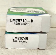 1 NEW SET AGRI LM29749 LM29710 TAPER ROLLER BEARINGS NIB MAKE OFFER