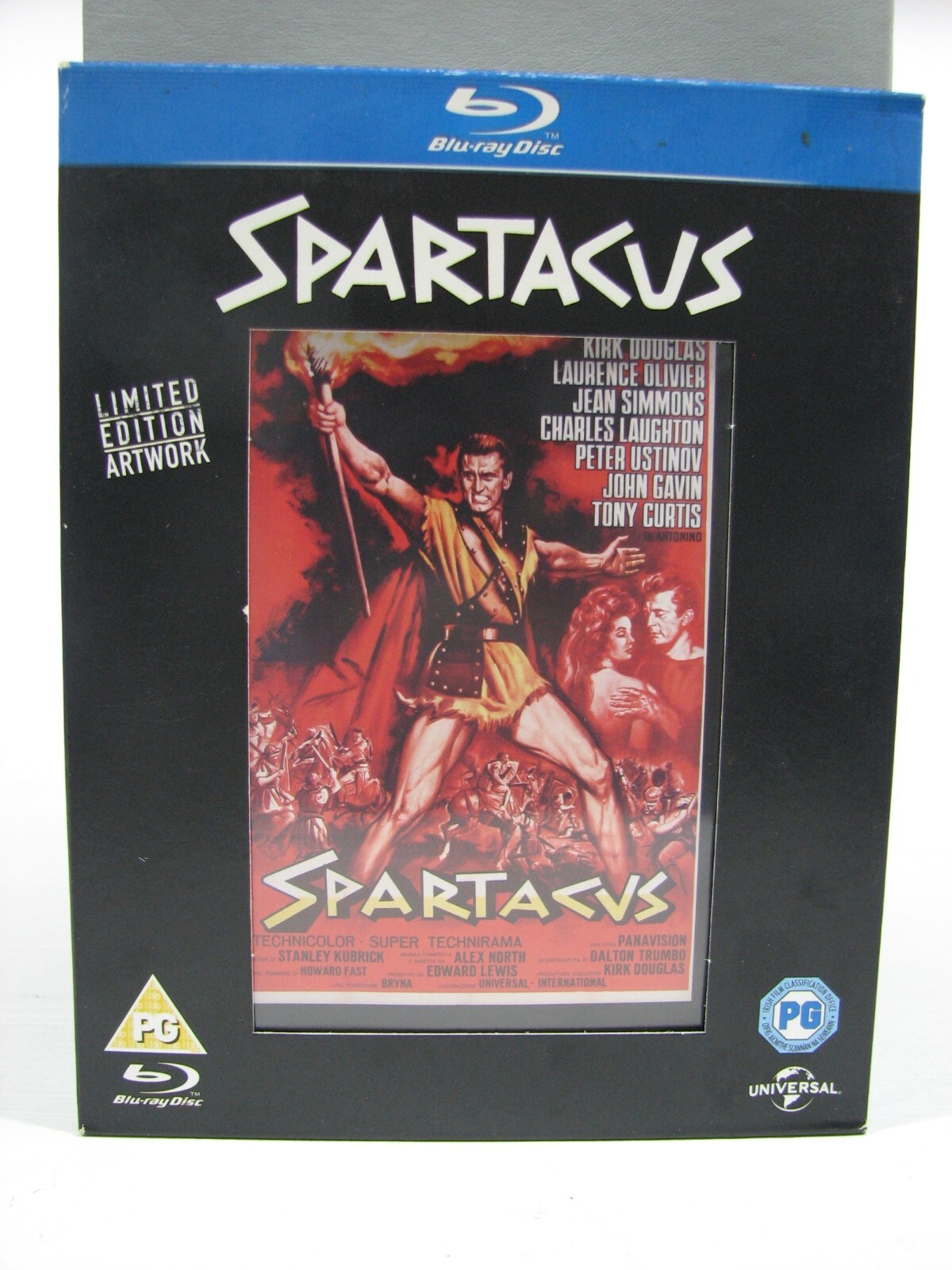 Spartacus (Blu-ray) . With Slipcase & Limited Edition Artwork