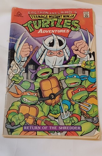 TMNT Vintage Comic Book Lot And VHS Tape - Picture 3 of 11