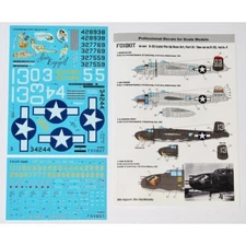 FOXBOT 48-044 Scale 1:48 Decals North American B-25G/H/J Mitchell Pin-Up Part IV