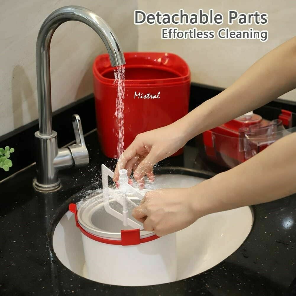 Mistral IceCream Maker Digital 1.5L Frozen Yoghurt Sorbet Gelato LCD