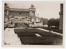 FOTO Parata Militare all'Altare della Patria - ROMA - Messa al Campo -  Anni '30