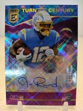 JOE REED #/49 AUTO 2020 Panini Chronicles Football ELITE Turn of the Century RC