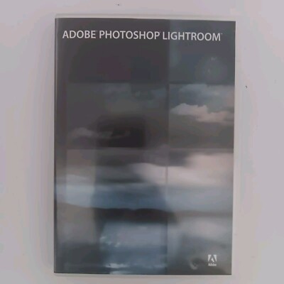 Adobe Photoshop Lightroom (2007) CD With Serial Number Key Adobe Systems Inc