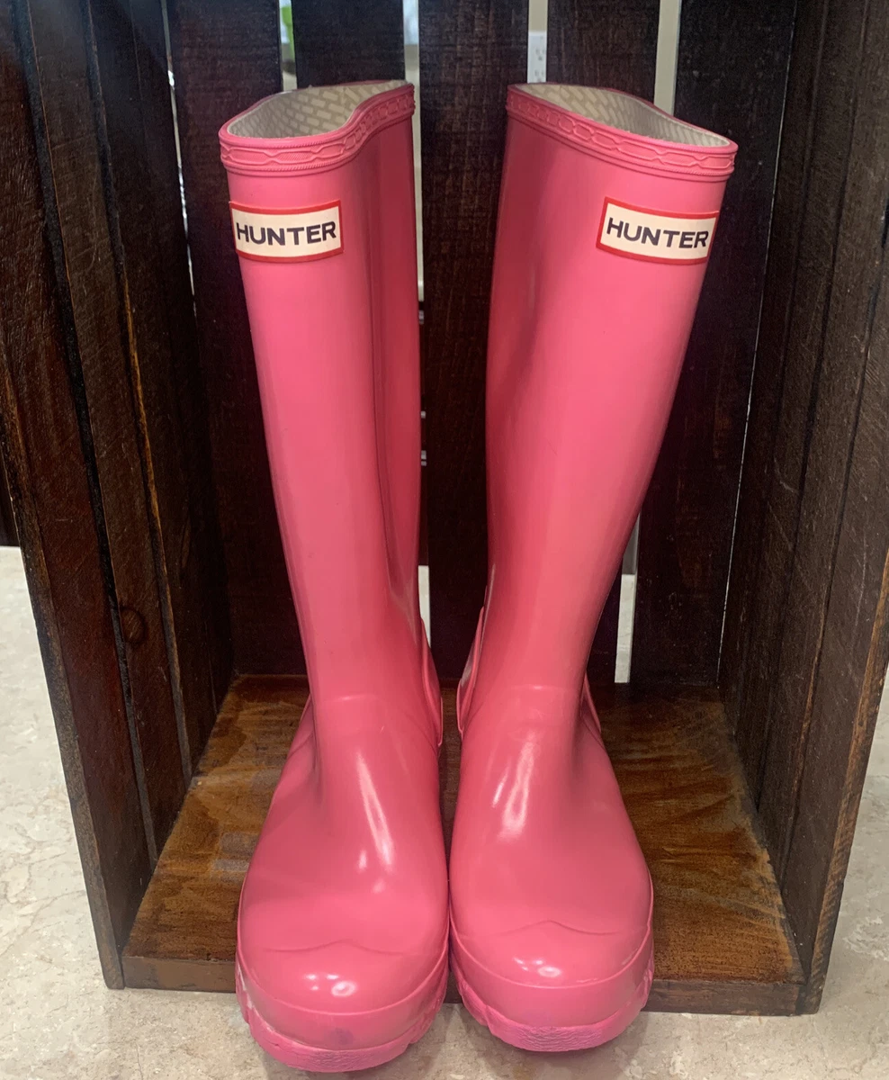 Hunter rain top boots in store