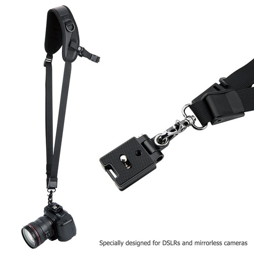 Camera Shoulder Quick Release Strap for Nikon Z f D850 D750 D810 D800 D610 D500 - Picture 8 of 12