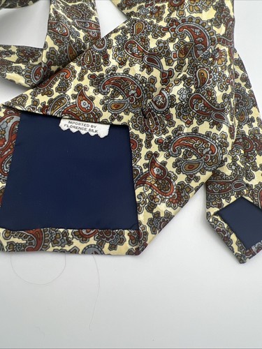FloRence & K FloRence Silk Mens Paisley Tie - Picture 2 of 6