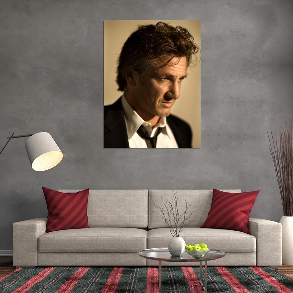 V4629 Sean Penn Awesome Portrait Suit Handsome Rare Decor WALL