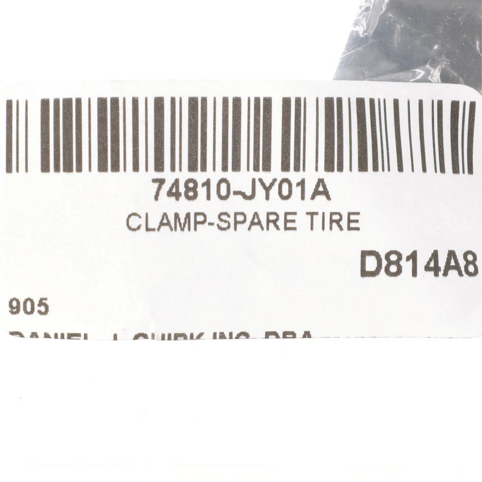 Braçadeira de pneu sobressalente Nissan 2003-2020 fabricante de equipamento original NOVO 74810-JY01B 350z 370z Altima Maxima - Imagem 4 de 4