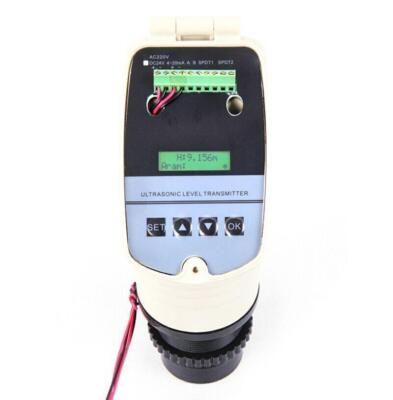 4-20MA DC24V Integrated Ultrasonic Level Meter Transmitter Water Level Gauge