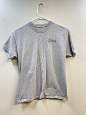 Crane Coffee Gray Youth Large T-Shirt Omaha Coffee "Grew Up on Crane" Omaha