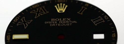 Rolex Datejust II 116333 original para hombre negro, negro romano y palo @9 2/T #E2 - Imagen 4 de 8