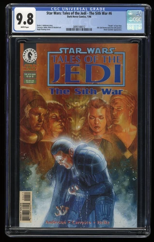 Star Wars: Tales of the Jedi - Sith War #6 CGC NM/M 9.8 Dark Horse 1996