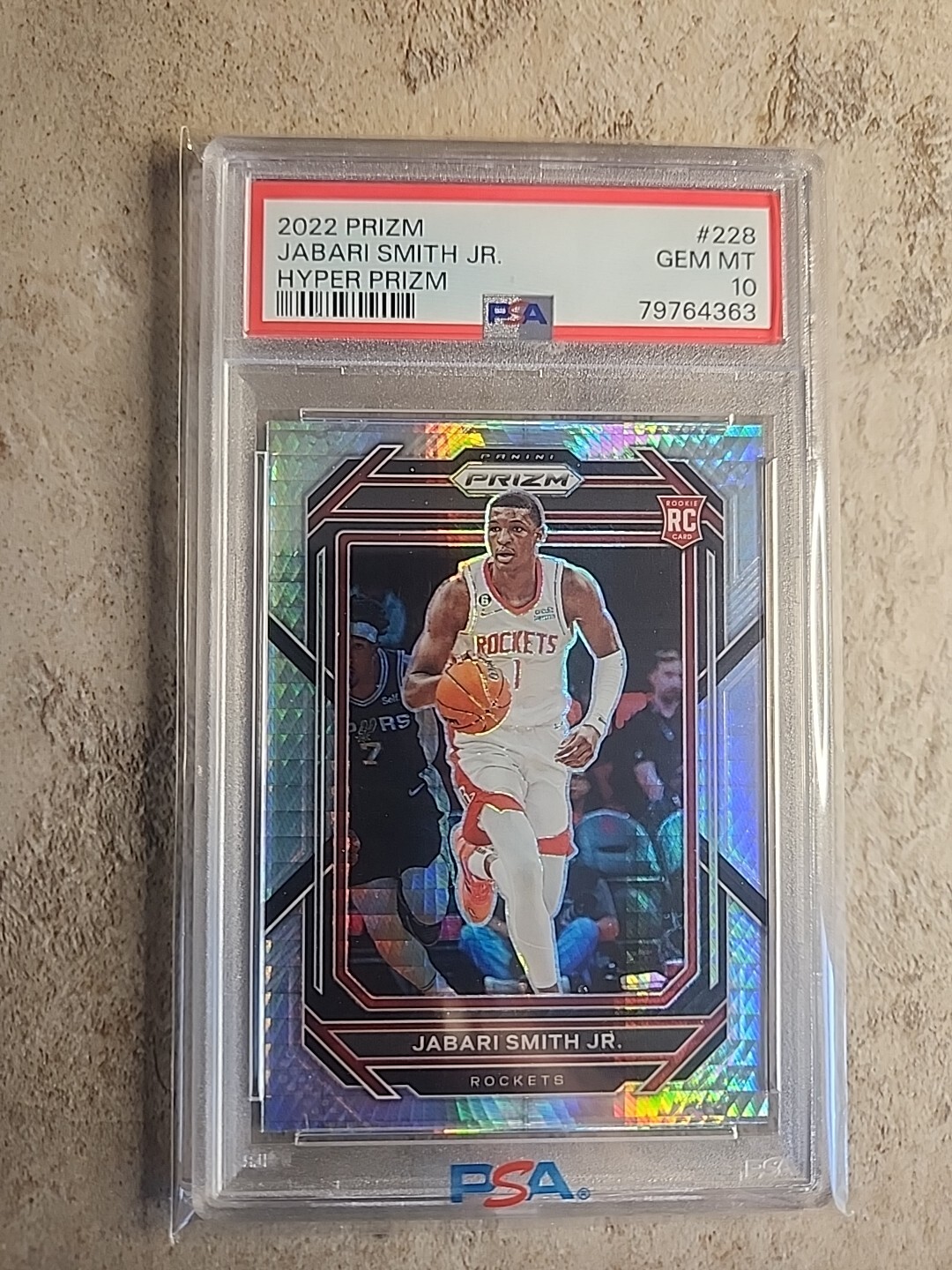 JABARI SMITH JR 2022 Panini Prizm #228 Hyper Rookie Card RC 🔥PSA 10 GEM MT🔥