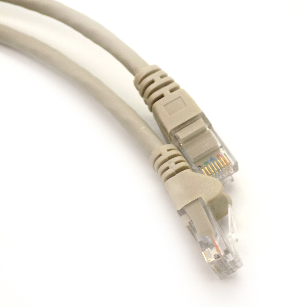 Cavo Di Rete CAT5e Bianco 40 Metri – RJ45 Ethernet Per Router, Modem, Lan, 10/100 - 3