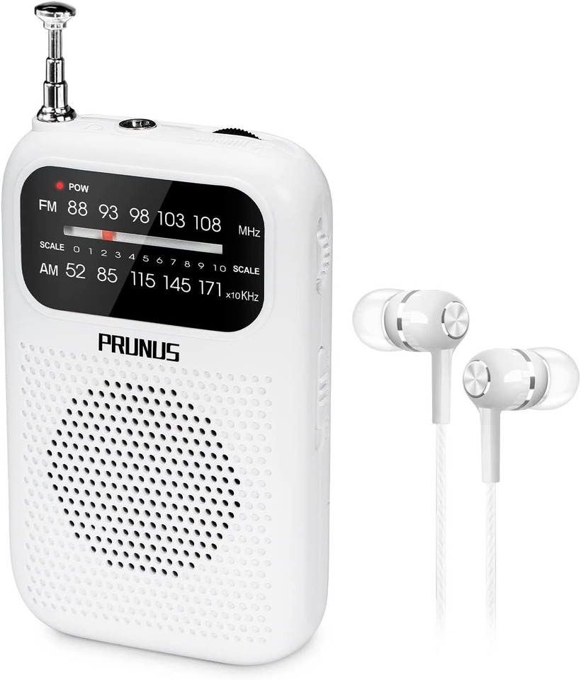 Portable Radio Mini AM FM Pocket Transistor Radio with Excellent ...